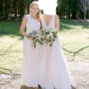 Amsale Sinead Bridesmaid Dress - Ivory